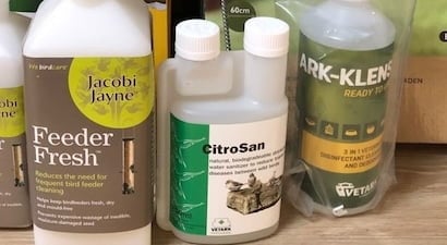 Bird Feeder Cleaning