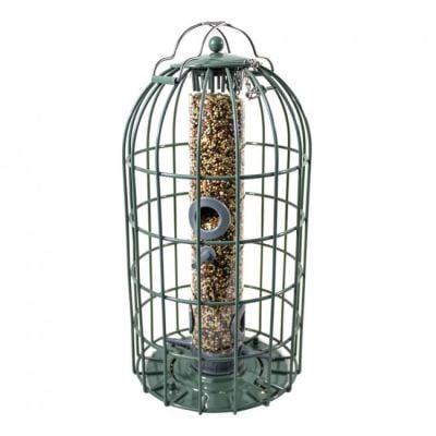 Nuttery Caged Bird Seed Feeder