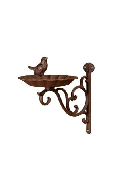 Old Iron Daisy Wall Feeder