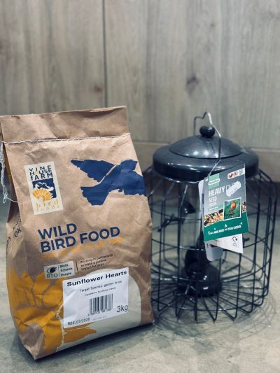 Large Bird Resistant - Sunflower Hearts