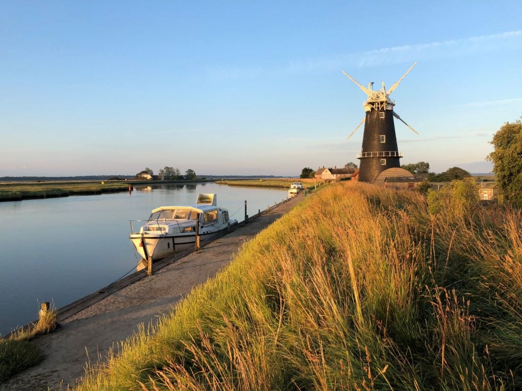 On the Norfolk Broads with Nicholas