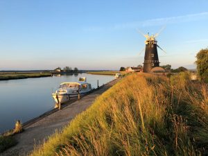 On the Norfolk Broads with Nicholas